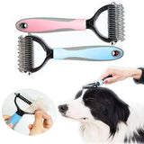 Pet Deshedding and Detangling Brush