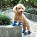 4PC Soft-Soled Puppy Shoes