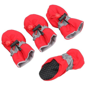 4PC Soft-Soled Puppy Shoes